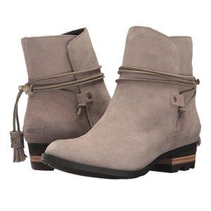 NWOT Sorel Farah Suede Ankle Boots